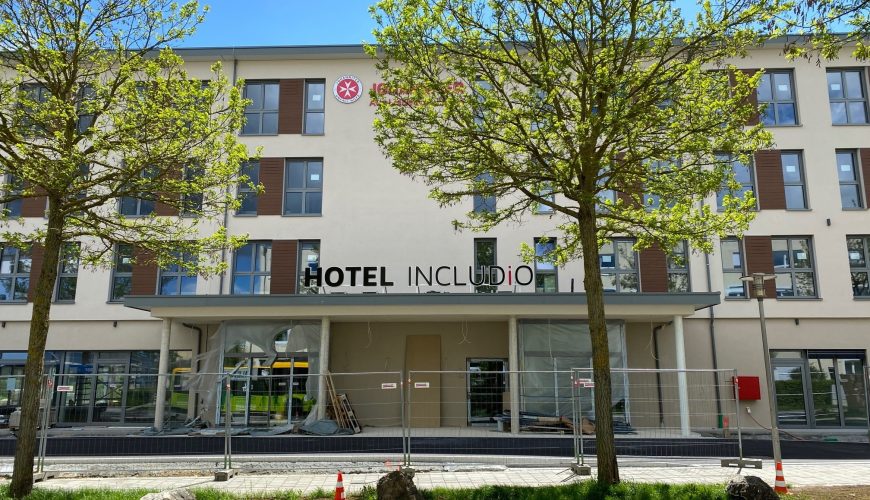 Hotel Includio kurz vor der Eröffnung