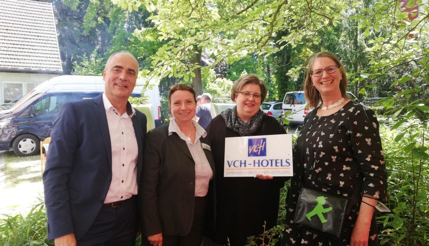 Staffelstabübergabe im VCH-Hotel Morgenland