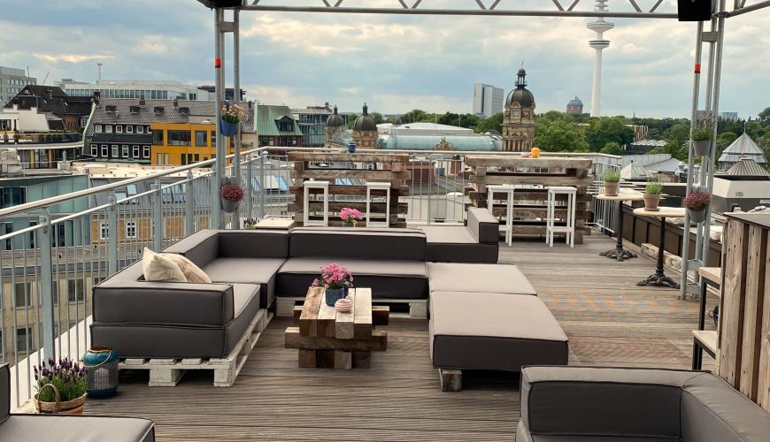 Dachterrasse Hamburg VCH-Hotels