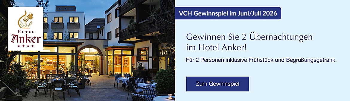 Teaser Gewinnspiel VCH Hotel Anker